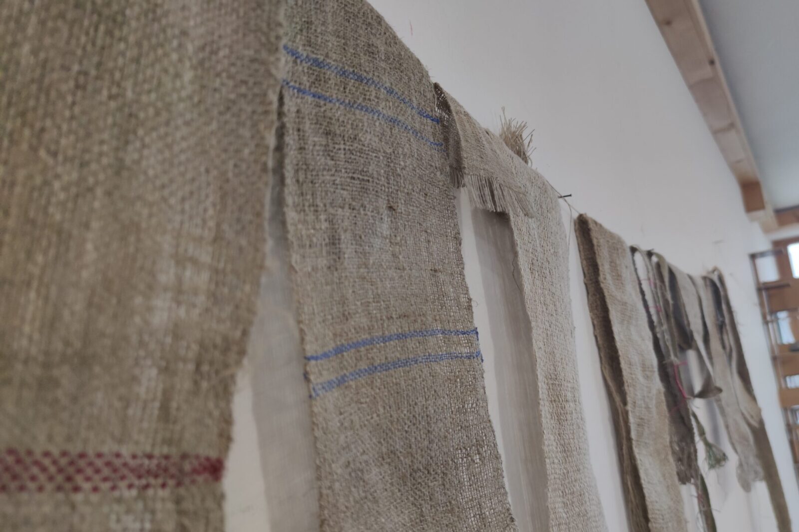 Handgewobenes Leinen in Der GEA-Akademie
