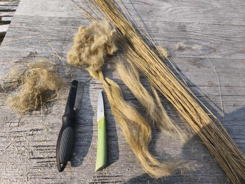 Od stonku po vlákno bez bičíku nebo chomáče